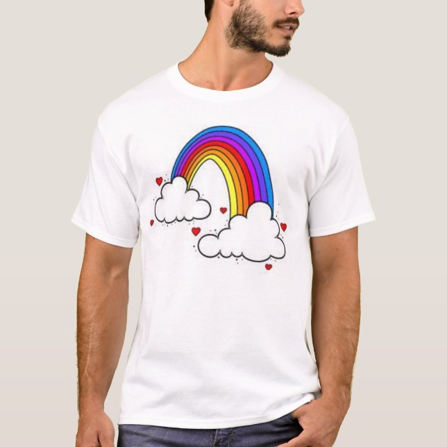 T-shirt Arc-en-ciel (Devant)