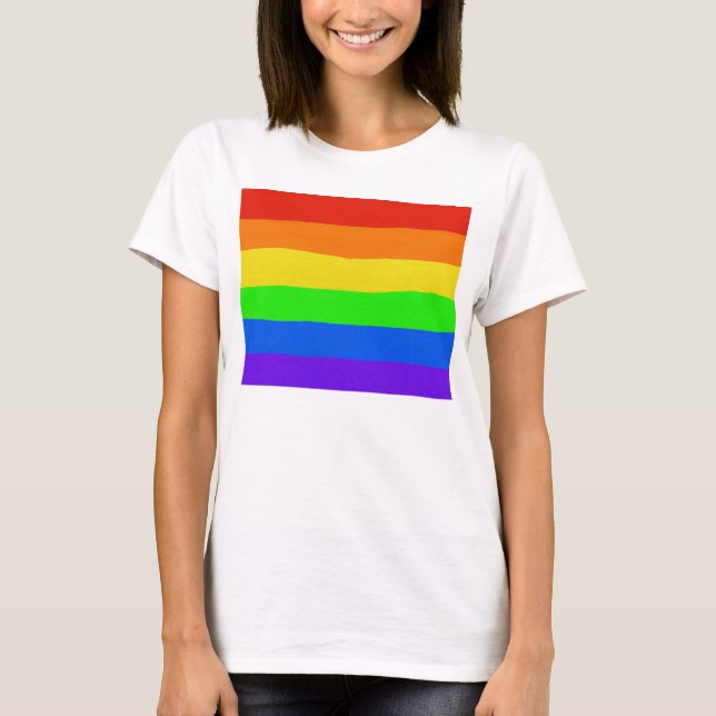 T-shirt Arc-en-ciel (Devant)