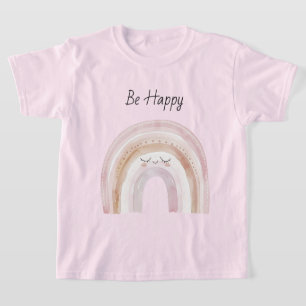 T-shirt Arc-en-ciel Bonheur avec Cils