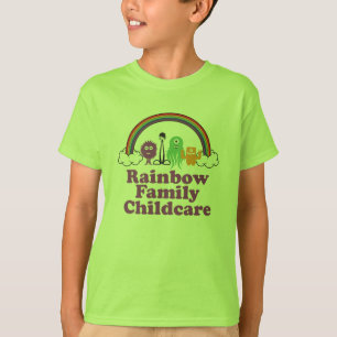 T-shirt Arc-en-ciel Childcare