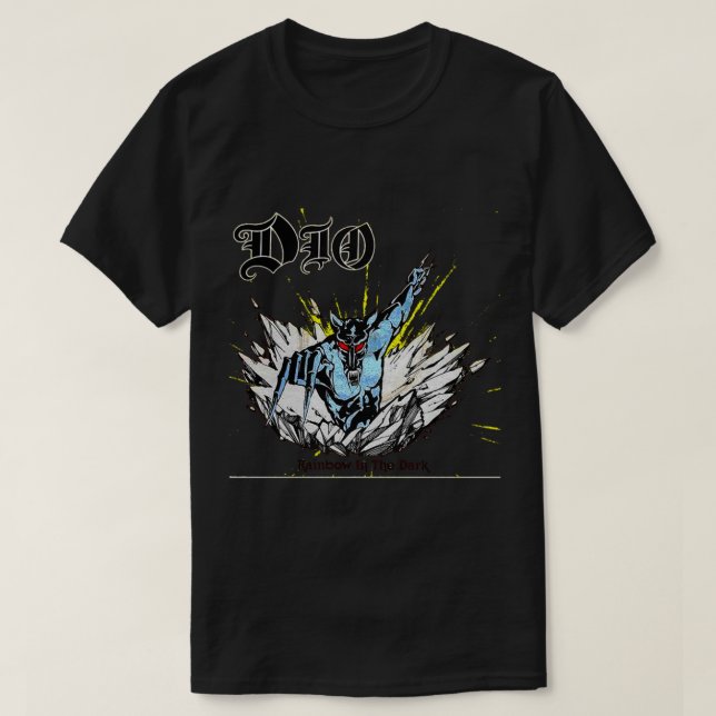 T-shirt Arc En Ciel Dans L'Obscurité (Design devant)