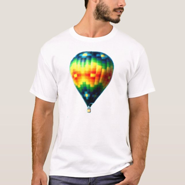 T-shirt Arc-en-ciel de ballon (Devant)