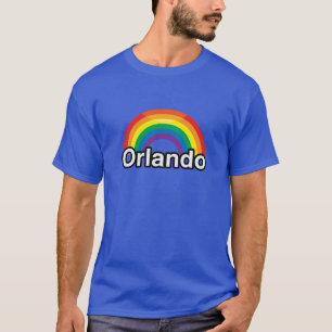 T-SHIRT ARC-EN-CIEL DE FIERTÉ D'ORLANDO LGBT - .PNG