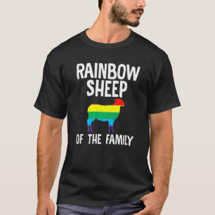 T-shirt Arc-En-Ciel De La Famille Lgbt Bisexual Queer Ga