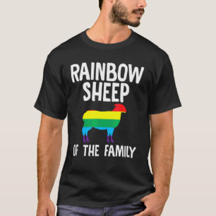 T-shirt Arc-En-Ciel De La Famille Lgbt Bisexual Queer Ga