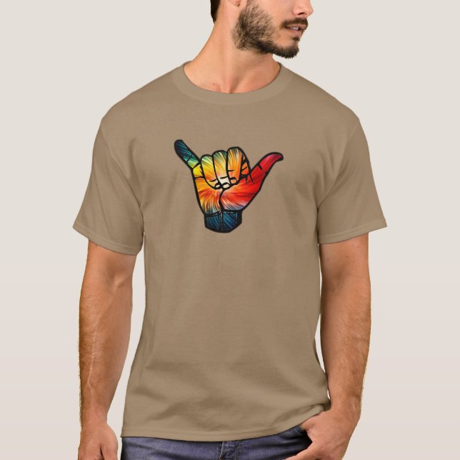 T-shirt Arc-en-ciel de Shaka (Devant)