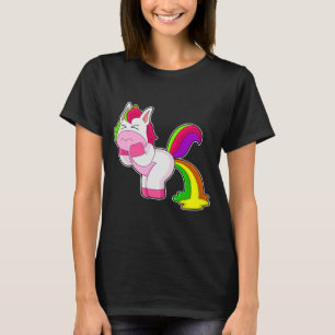 T-shirt Arc-en-ciel de Unicorne