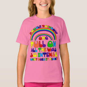 T-shirt arc-en-ciel double