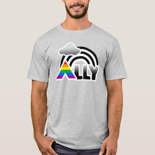 T-Shirt Arc-en-ciel Fierté Ally
