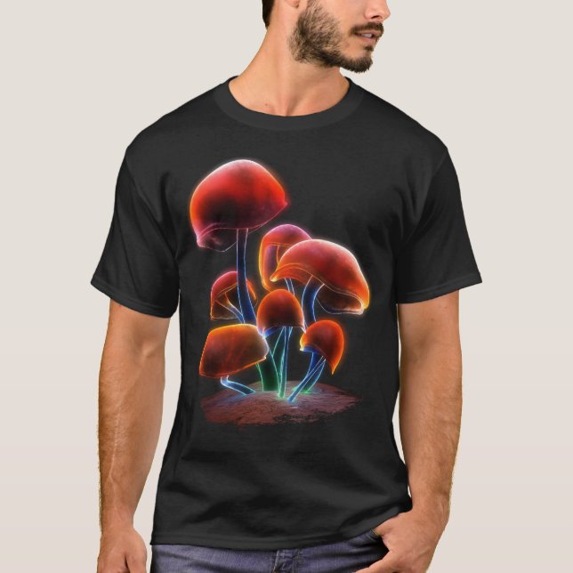 T-shirt Arc-en-ciel Fluorescence_T_NL (Devant)