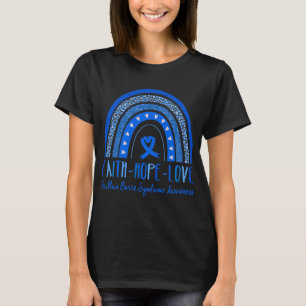 T-shirt Arc-en-ciel Foi Espoir Amour Syndrome de Guillain 