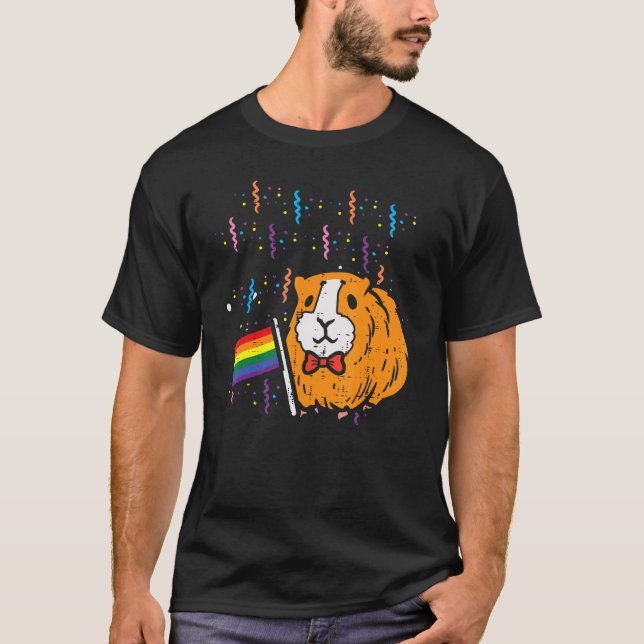 T-shirt Arc-en-ciel Gay pride Mois Lgbtq Ally Lg (Devant)
