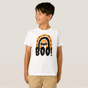T-shirt arc-en-ciel Halloween Boo Halloween