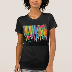T-shirt Arc-en-ciel ~ Joyaux Abstraits de pluie de spectre