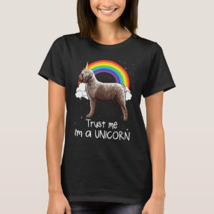T-shirt Arc-en-ciel Lagotti Romagnoli Croyez Moi Je Suis U
