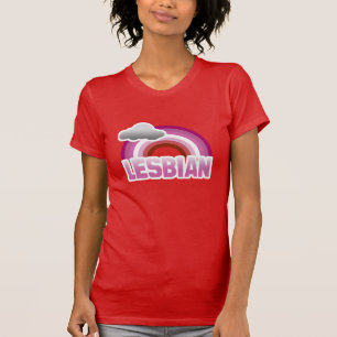 T-SHIRT ARC-EN-CIEL LESBIEN