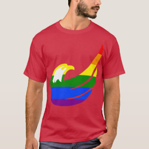 T-shirt Arc-en-ciel libertaire