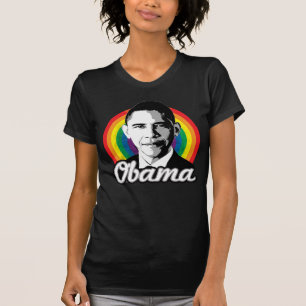 T-shirt Arc-en-ciel Obama