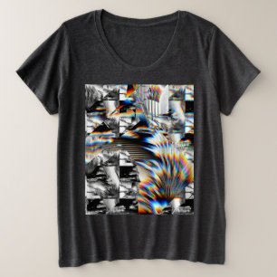 T-shirt Arc-en-ciel plus taille