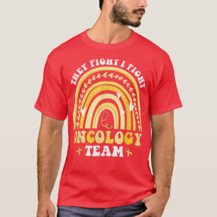 T-shirt Arc-en-ciel super Ils combattent I Combattre Oncol