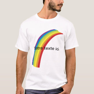 T-shirt Arc-en-ciel : Union des couleurs