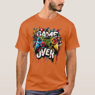 T-shirt Arcade Console Jeu sur jeu vidéo Design Cadeau fa