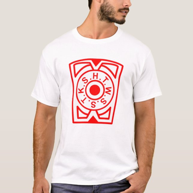T-shirt Arche royale blanche (Devant)