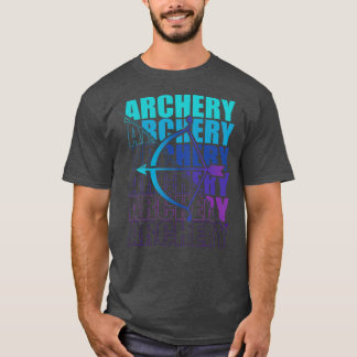T-shirt Arche Sport Archer Archer Arrow Et Bow 8