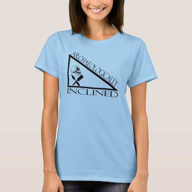 T-shirt Archéologiquement incliné (Devant)