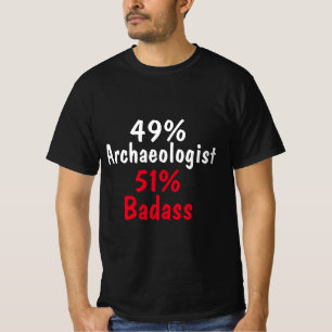 T-shirt Archéologue Badass