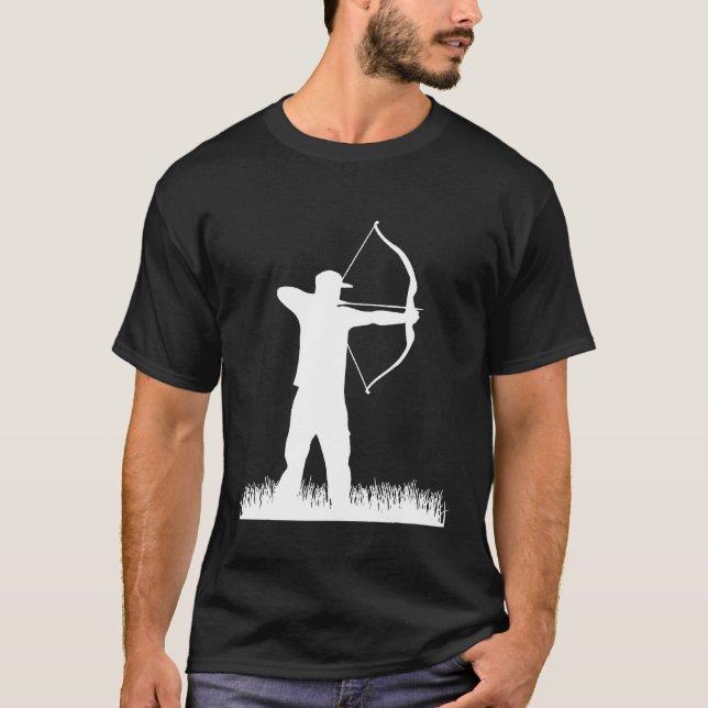 T-shirt Archer de tir à l'arc (Devant)
