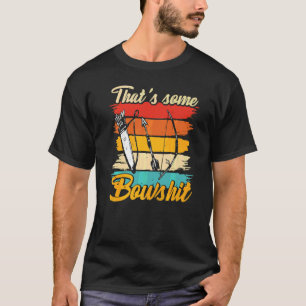 T-shirt Archer en arc de boue de tir Thats de botte de boe