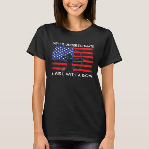 T-shirt Archer Patriotique Américaine