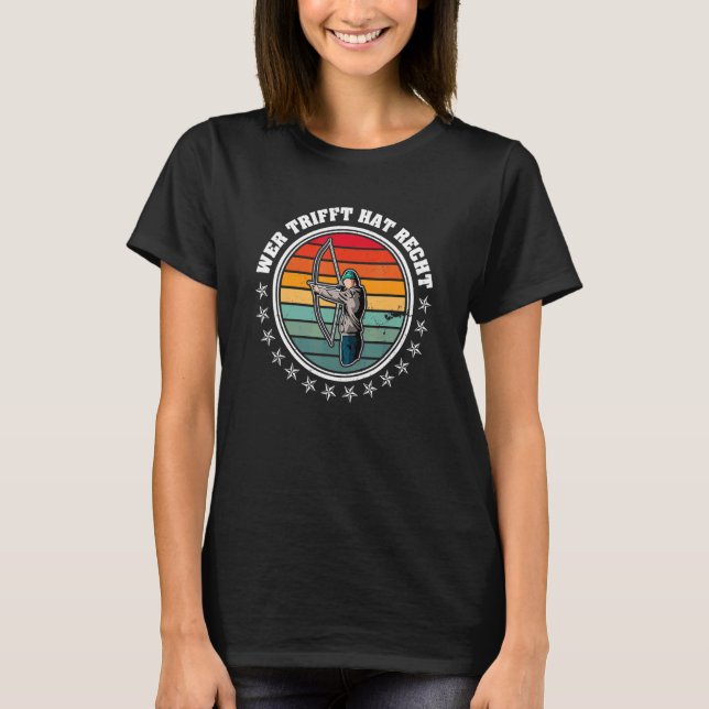 T-shirt Archer sport shooting sport archery 5 (Devant)