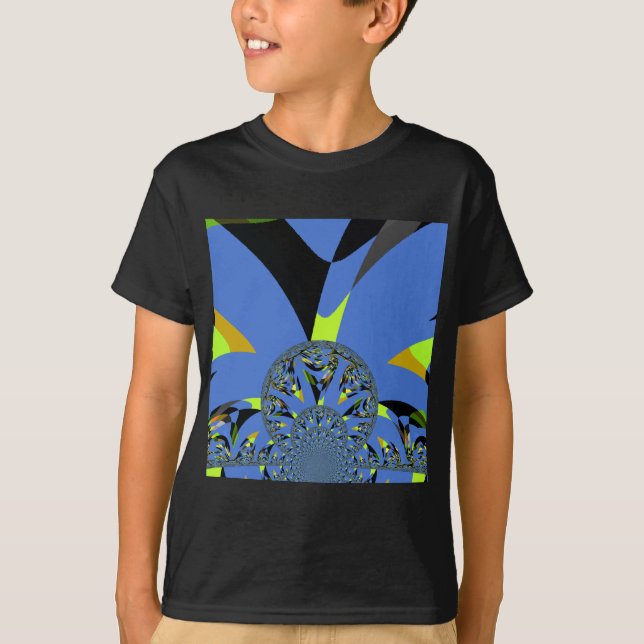T-shirt Arches cool avec sphères fractales Art Design (Devant)