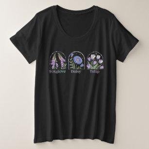 T-shirt Arches Florales - Dreamy Foxglove, Daisy