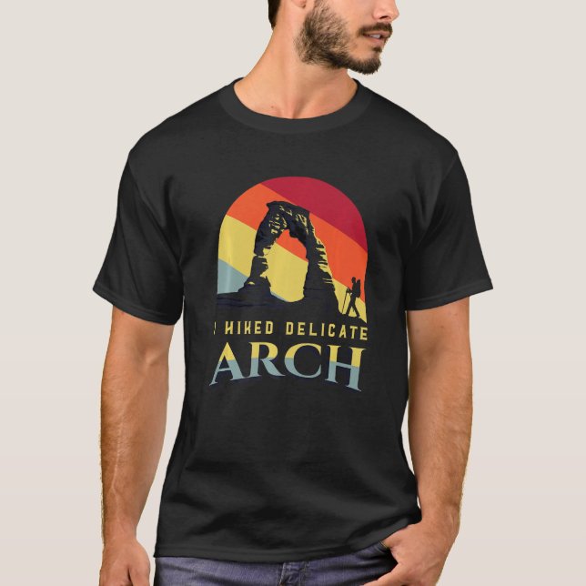 T-shirt Arches National Park in Utah with the Delicate arc (Devant)