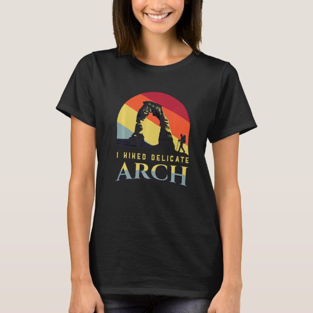 T-shirt Arches National Park in Utah with the Delicate arc (Devant)