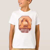 Arches Parc National Utah Delicate Arch Art Retro