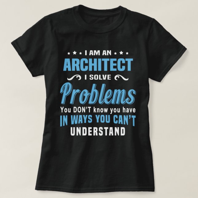 T-shirt Architecte (Design devant)
