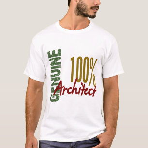 T-shirt Architecte 100% véritable