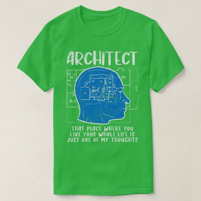 T-shirt Architecte Définition 5 (Design devant)