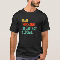 Architecte Drôle Papa Husband Legend Architecture