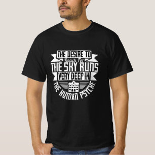 T-shirt Architecte - Le Désir De Rejoindre Le Ciel