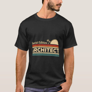 T-shirt Architecture architecturale vintage Special Editio