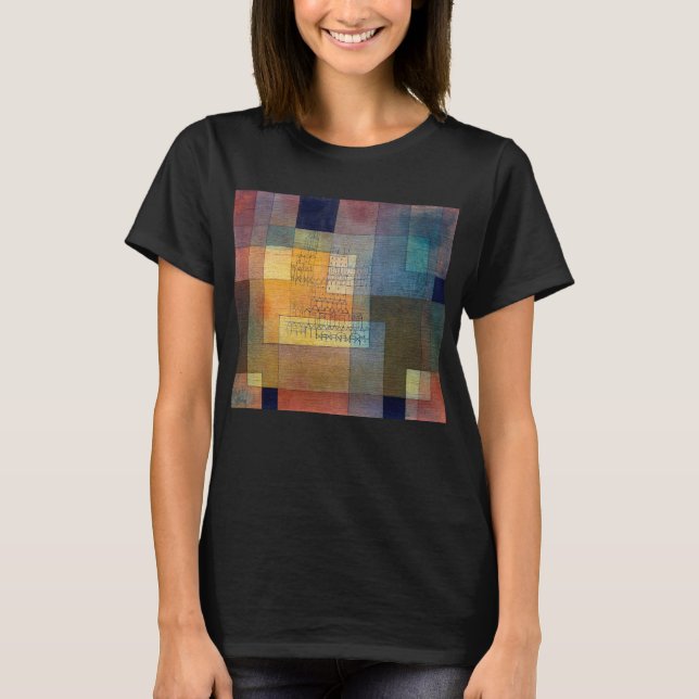T-shirt Architecture polyphonique | Paul Klee | (Devant)