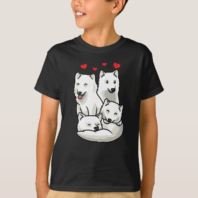 T-shirt Arctic fox Polar fox (Devant)