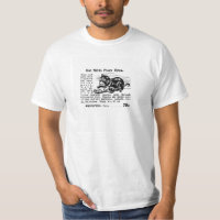 T-shirt ardent d'annonce de chat