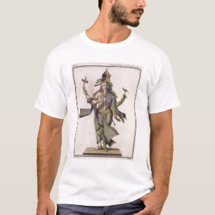T-shirt Ardhanarishvara, de 'voyage Indes aux. et d'une La