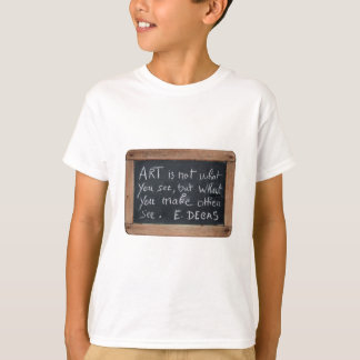 T-shirt Ardoise 03 Citations d'artiste Sweatshirt pour enf